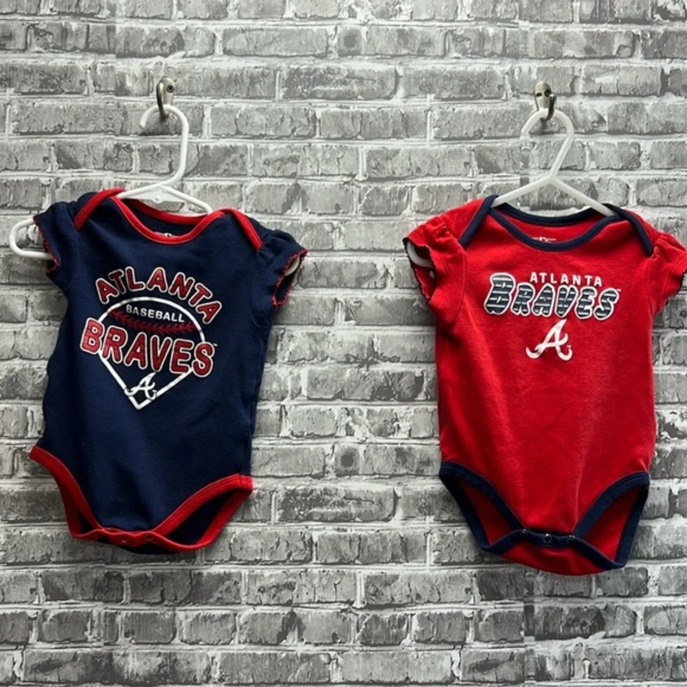 Atlanta Braves onesies‎